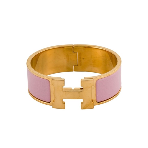 HERMES’ CLIC CLAC BANGLE BRACELET - Picture 1 of 6